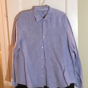 Blue Button Down Shirt XXL Bloomingdale’s Men’s
